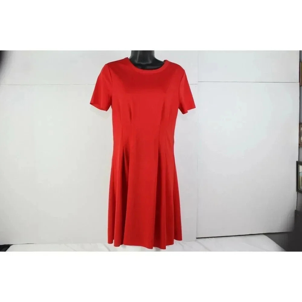 ladies red EXPRESS dress size S/P